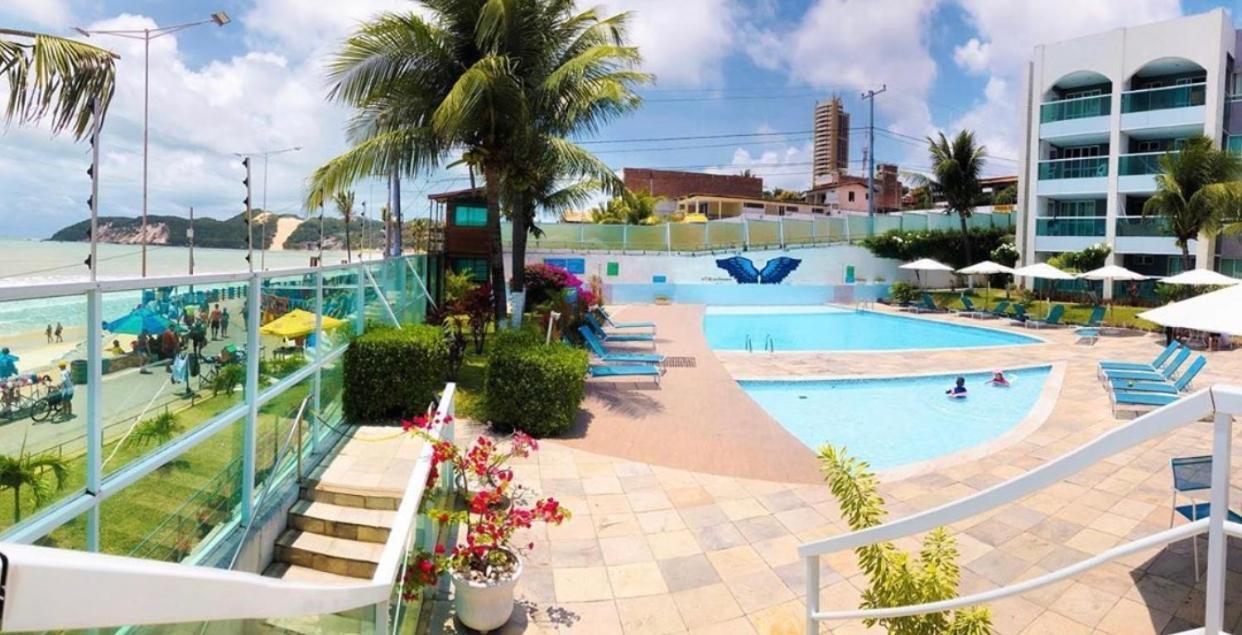Ponta Negra Beach Praiano Flat 纳塔耳 外观 照片